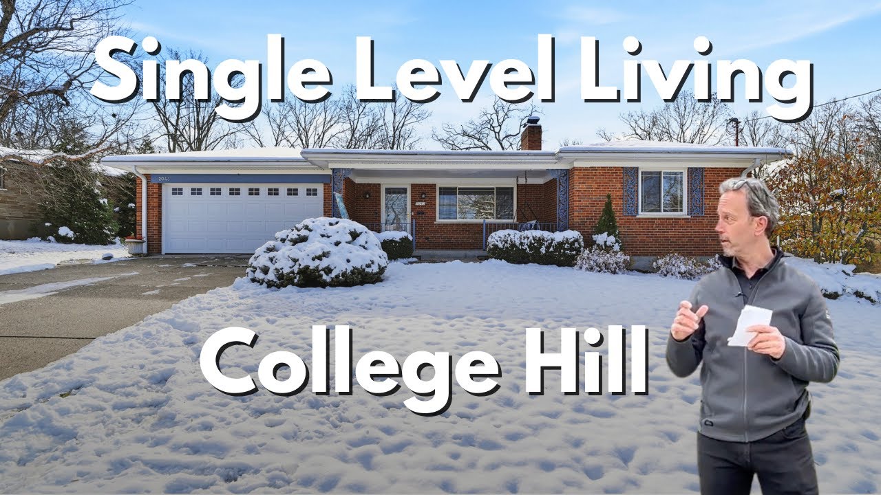 Second Chance: Brick Ranch in College Hill | Cincinnati Real Estate Tour