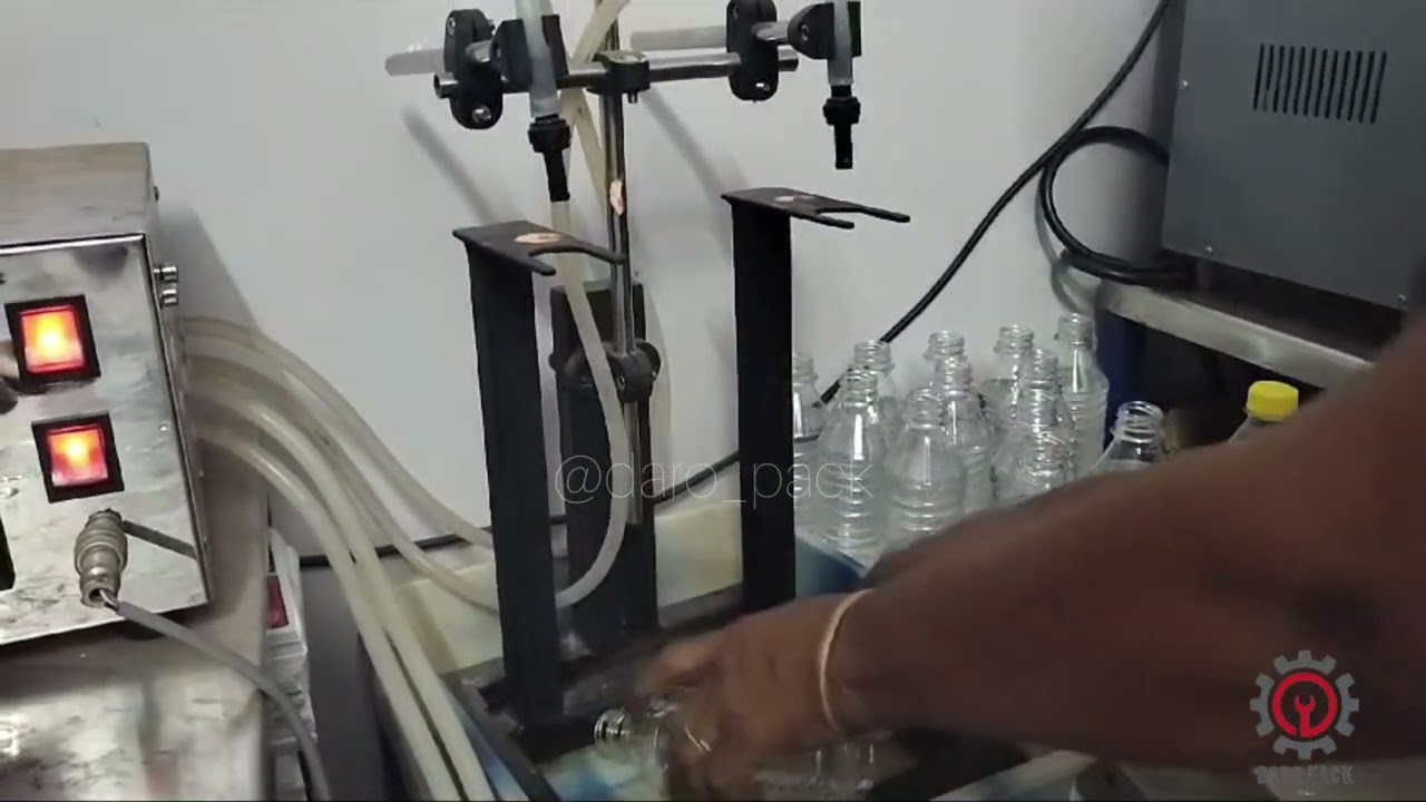 Semi automatic bottle filling machine || Annai Automatic Packing Machines || Daro Pack