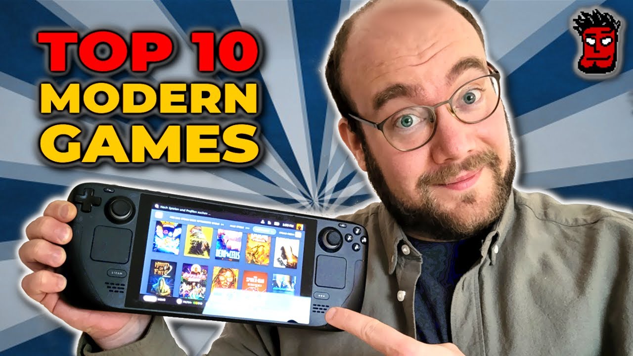 Die 10 Besten Modernen Spiele f&uuml;rs Steam Deck | Top 10 Steam Deck Games | Gameplay Review Deutsch