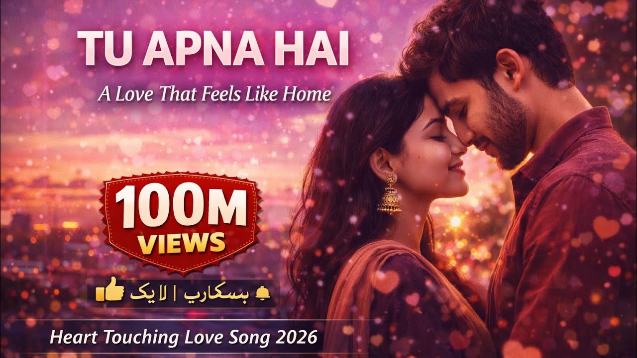 ❤️ Tu Apna Hai | Romantic Heart Touching Song | Love Song 2026 ❤️