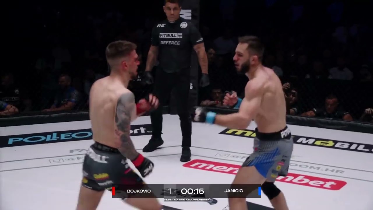 Milos Janicic vs Marko Bojkovic FNC 23 Beograd Full Fight