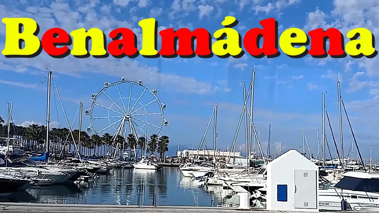 Puerto Marina BENALMÁDENA Tour on the MONCHOTREN 🇪🇸🚂 Costa del Sol ESPAÑA 