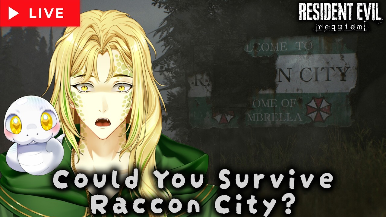 Could You Survive Raccoon City?【RESIDENT EVIL: requiem | Vtuber | Shawn The Huuman】