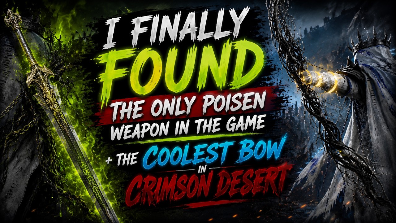 Не пропустите это секретное оружие в Crimson Desert