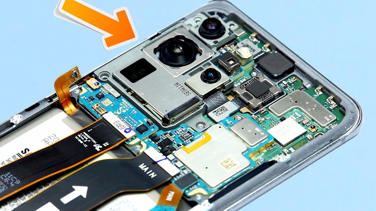 ASÍ es el Galaxy S20 ULTRA... POR DENTRO!!!!!! Desmontaje TOTAL