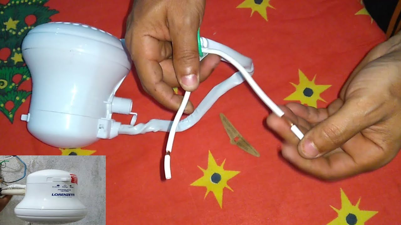 como identificar fio fase e neutro do chuveiro