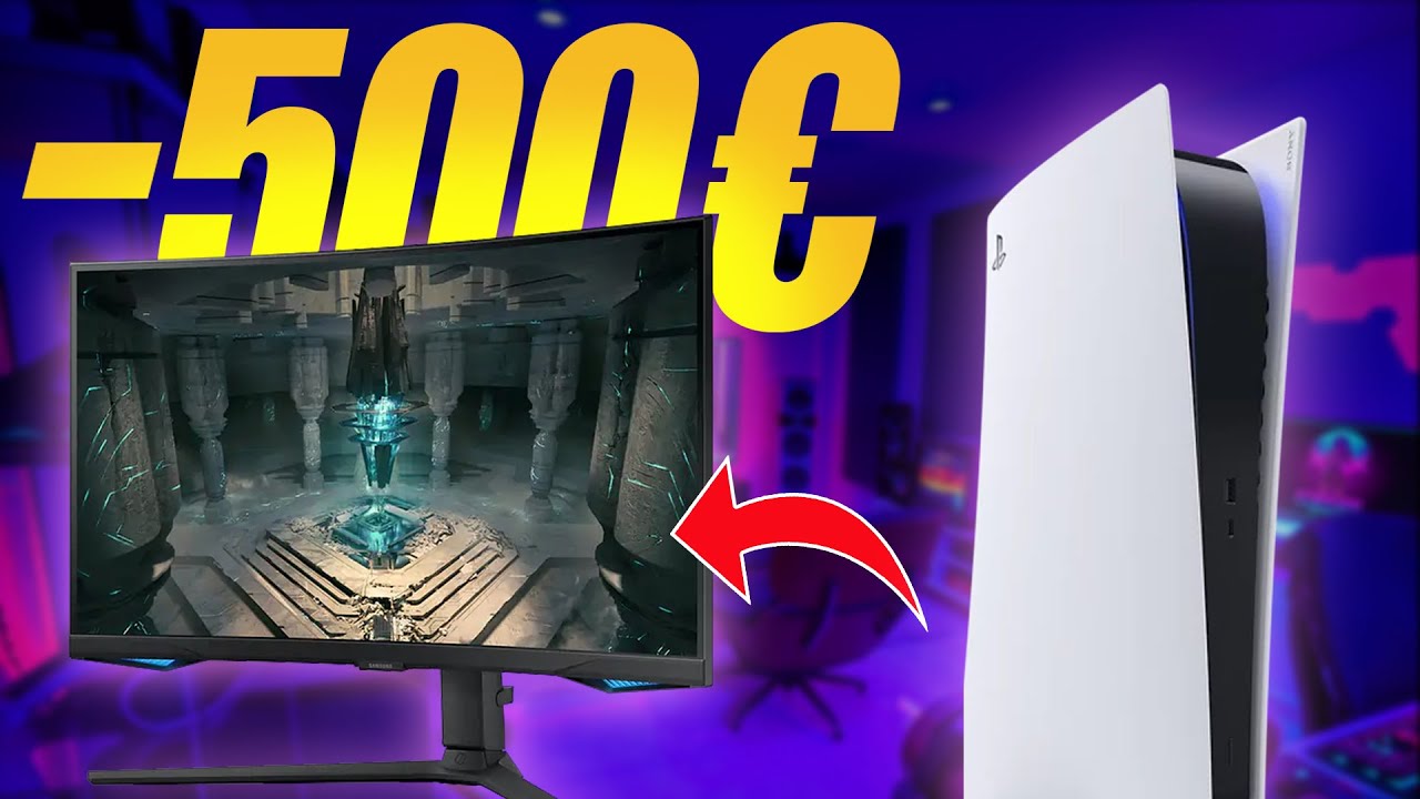 TOP 5 ECRANS GAMER POUR PS5/PC/XBOX A MOINS DE 500&euro; ! [2023]