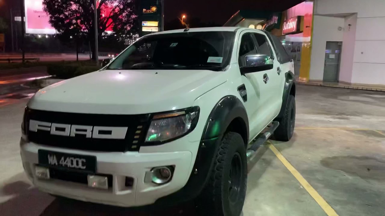 Ford Ranger T6 convert T7 with Mustang Headlight Malaysia