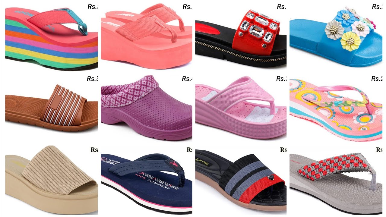 BATHROOM EXTRA SOFT COMFORT FOOTWEAR FOR LADIES | SANDALS SHOES SLIPPERS HIGH HEELS WEDGES | CHAPPAL