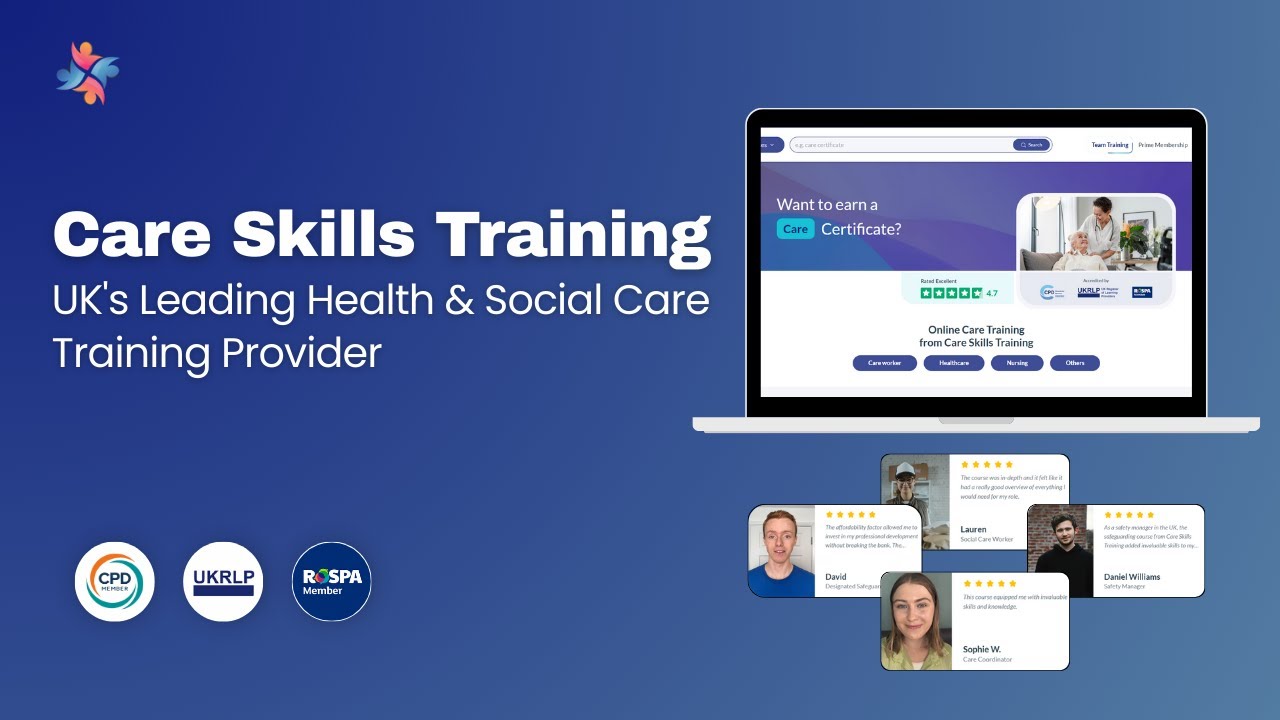Care Skills Training: The best Care training provider in the UK