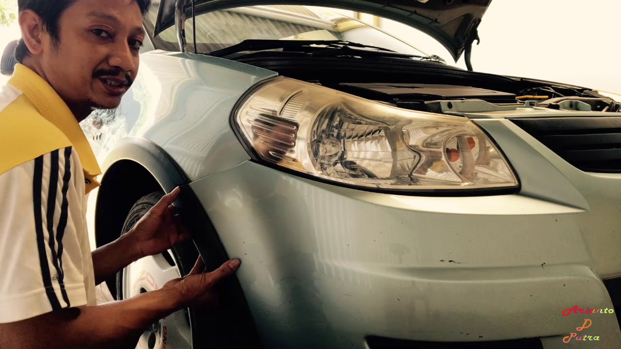 Mengganti Foglamp dan Melepas Bumper Suzuki SX4 X Over