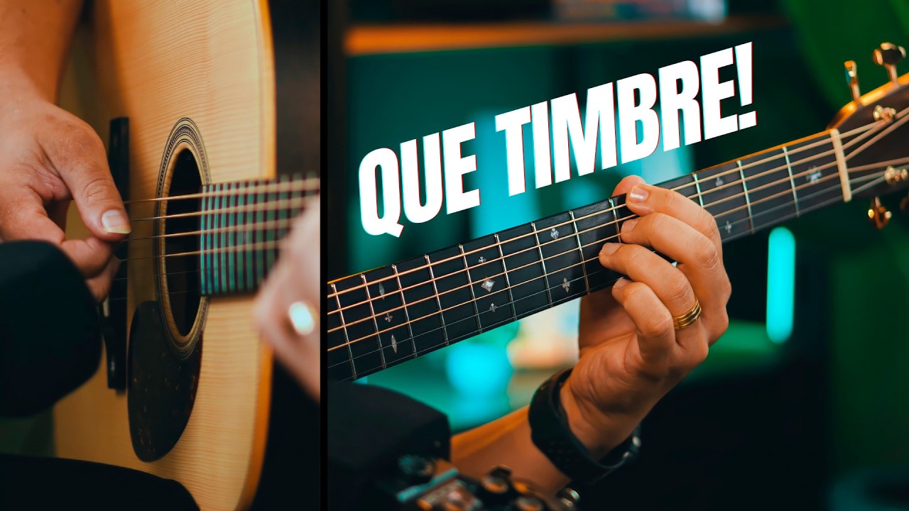DESCOBRI porque TODO MUNDO quer esse Violão! QUE TIMBRE! Conheça o Violão Almeida