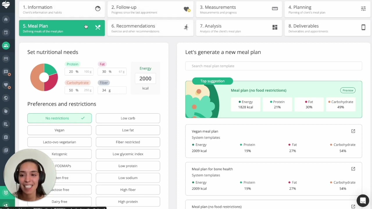 Mini-tutorial: Meal Plan Generator