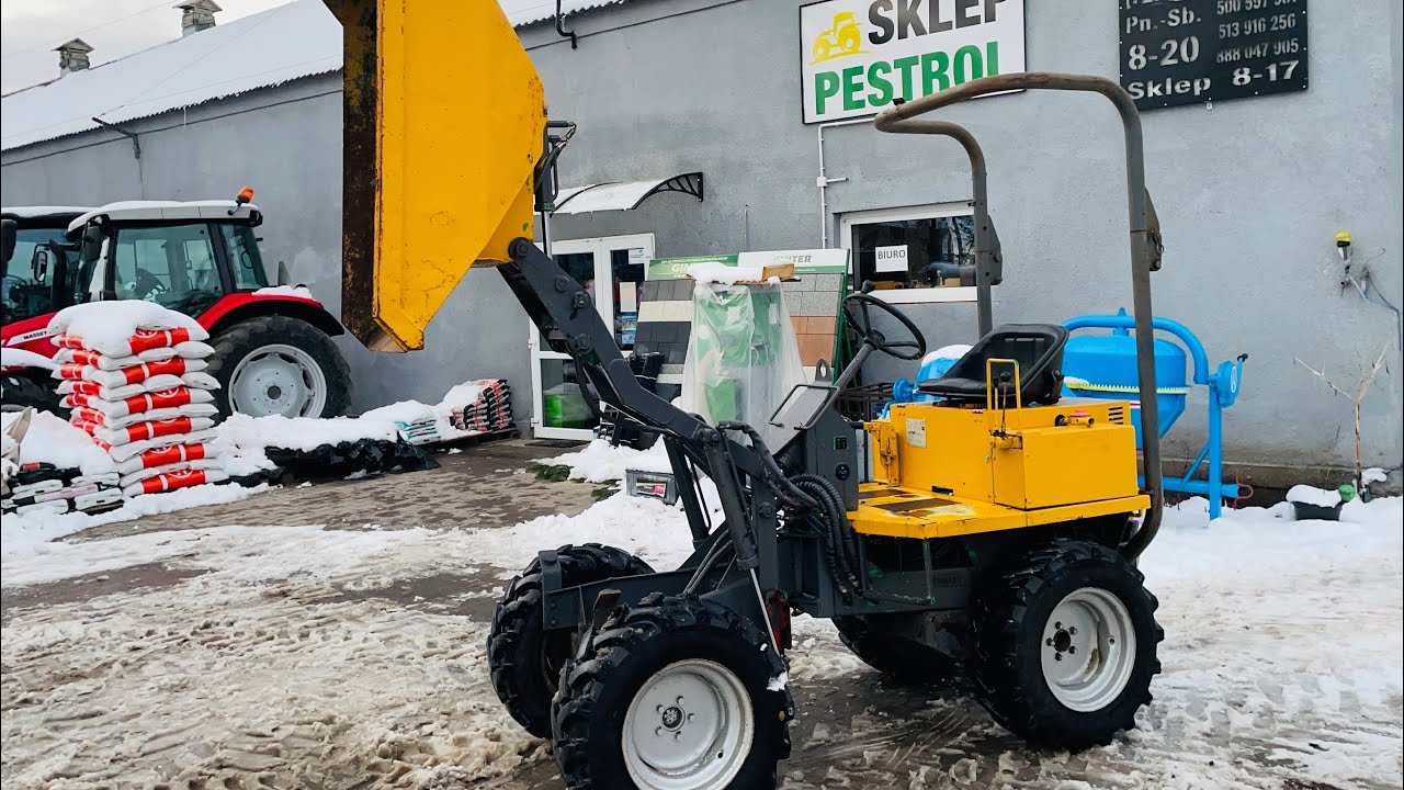 WOZIDŁO LIFTON LS750, 750 kg ładowności, wysoki wysyp,silnik YANMAR 3 cylindry, prezentacja*PESTROL*