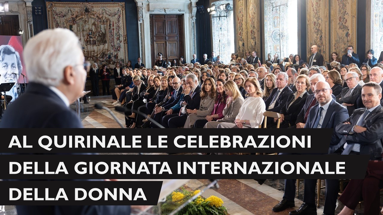 Celebrata la Giornata Internazionale della Donna al Quirinale
