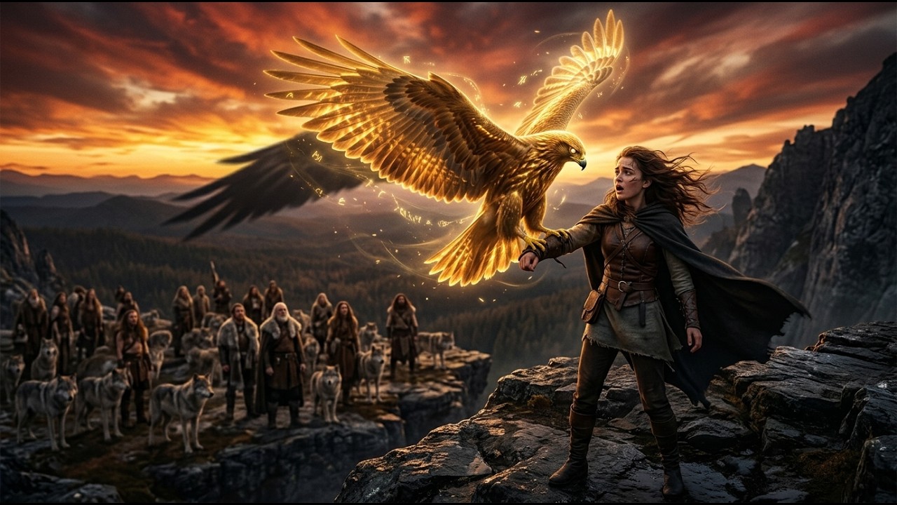 A Forgotten Legend Said the Sky Falcon Would Return — The Pack Didn’t Expect It to Choose Her