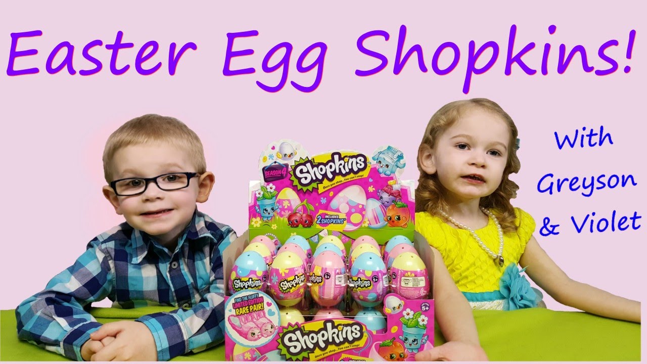 Opening Easter Egg Shopkins!!!