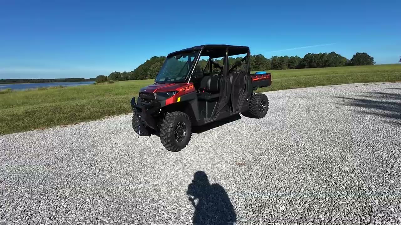 Ремонт выхлопной трубы Polaris Ranger Crew 1000 XP Premium 2025 года завершён