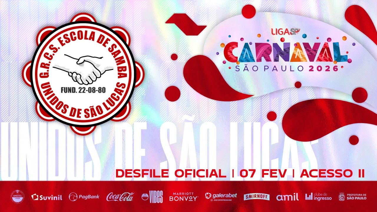 CARNAVAL SP 2026 - UNIDOS DE SÃO LUCAS | DESFILE OFICIAL - 07.02.2026
