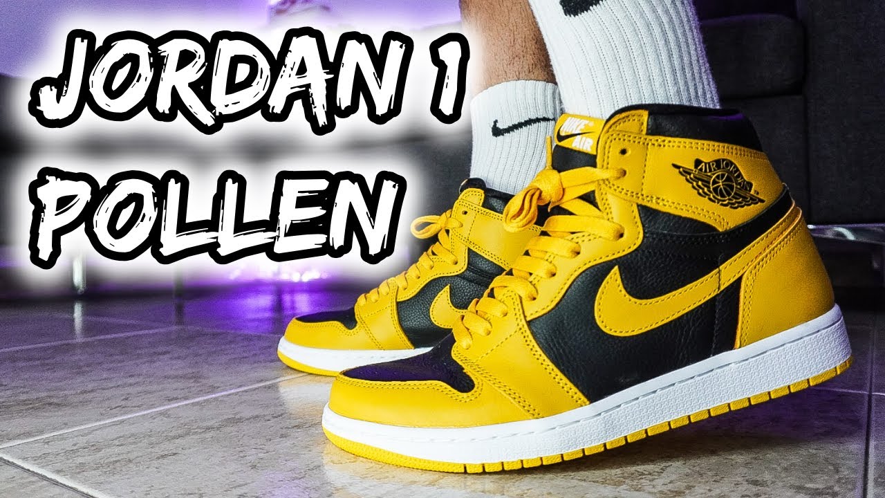 ESTAS JORDAN 1 SON INCREIBLES!!!😍🐝JORDAN 1 POLLEN