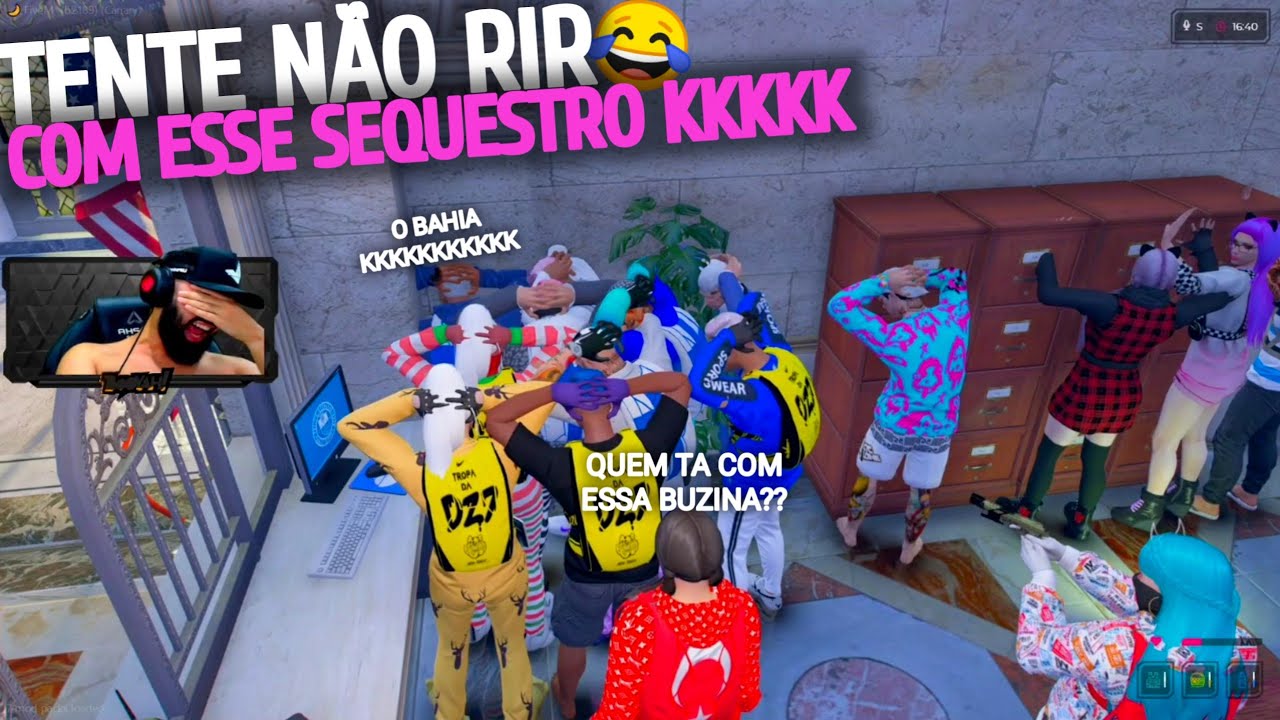 OS TURCOS FIZERAM A GALERA DO JAGA DE REFÉM NUM ASSALTO AO BANCO!! - GTA RP