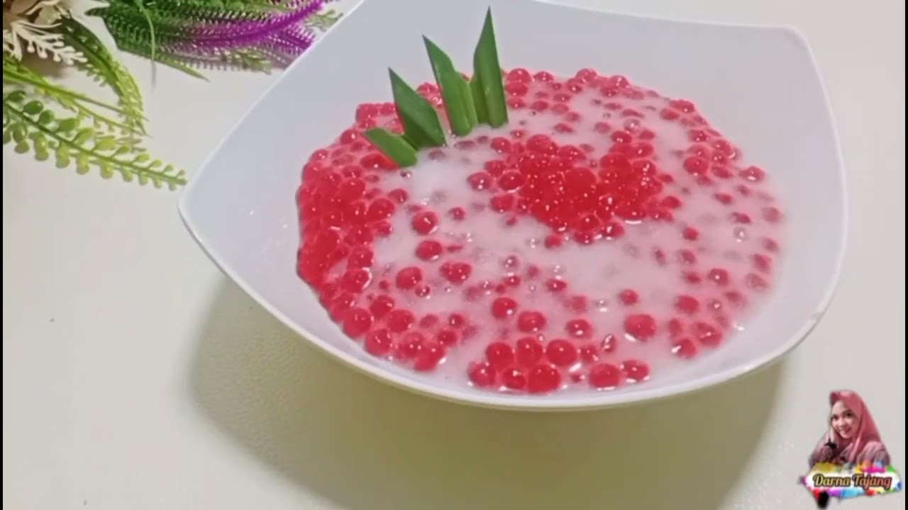 luar biasa enaknya Olahan sagu mutiara yang simpel