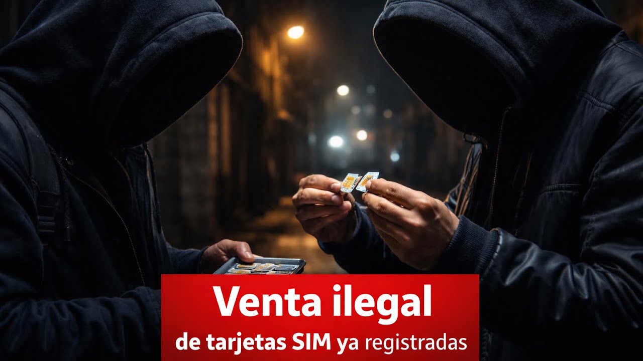 Alerta “Venta de tarjetas SIM ya registradas”