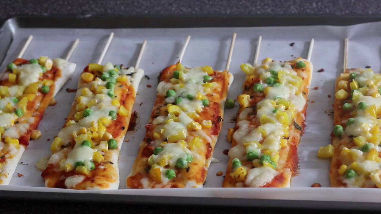Pizza Sticks/Pizza on a stick/Pizza skewers