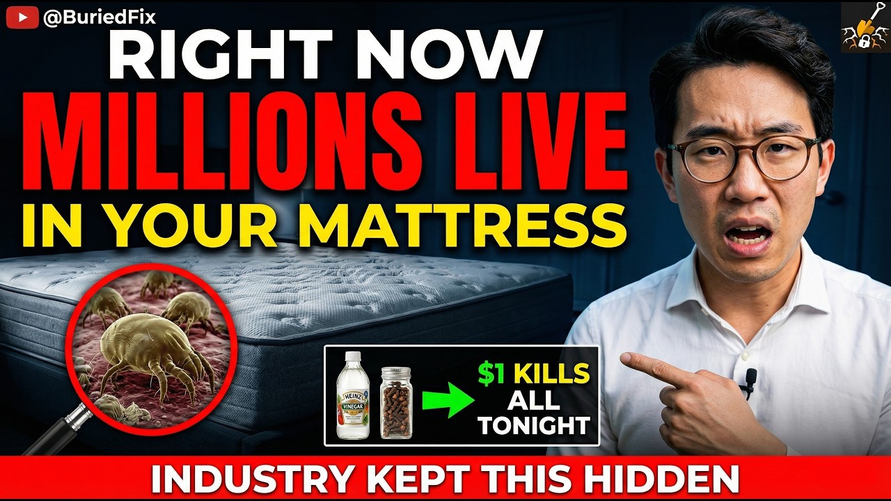 Vinegar + $1 Spice = Your Mattress KILLS Itself TONIGHT