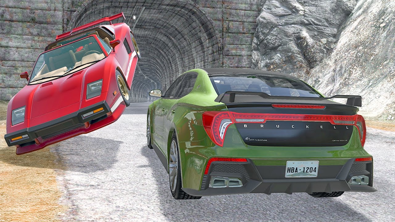 Cliff Drops #93 - BeamNG DRIVE | SmashChan