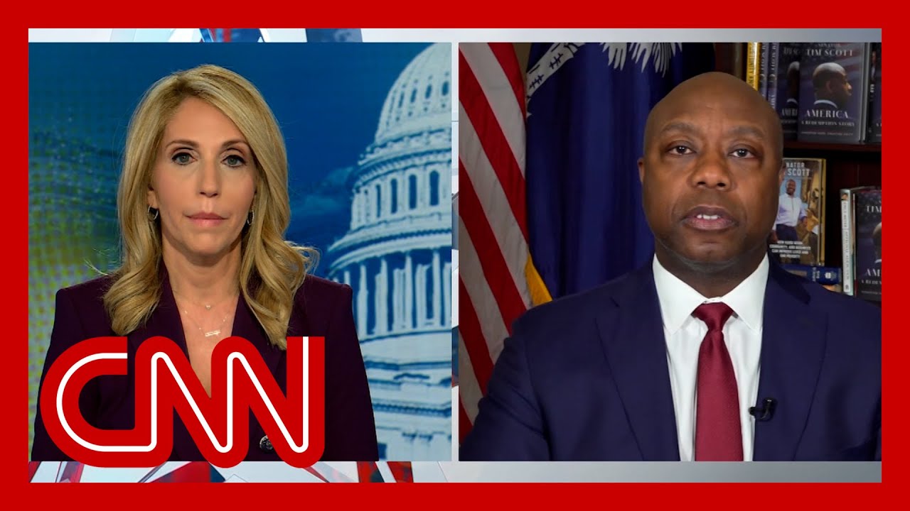 'Did you change your mind?': Bash presses Scott over Trump endorsement