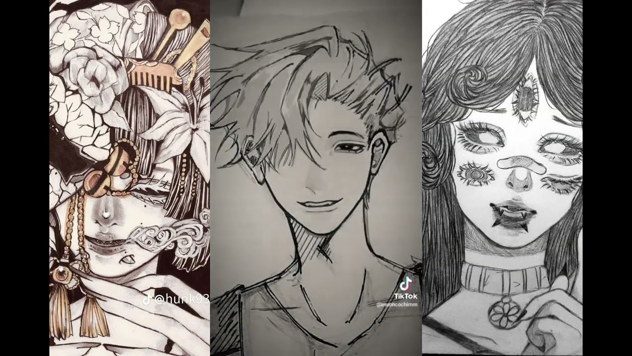 Tổng hợp tranh của đại thần #art # drawing art # sktech # nguoiluoithikngamtranh