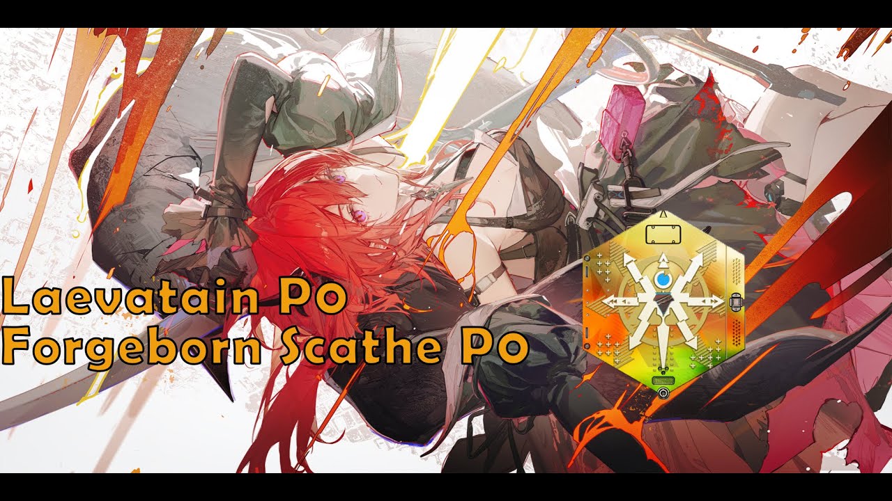 Laevatain P0 Marble Trimmed Medal [Arknights: Endfield]