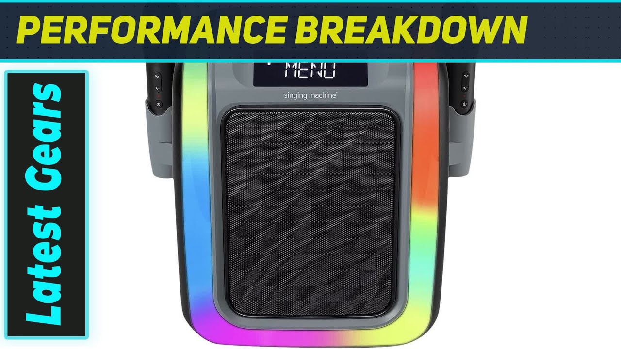 Best Karaoke Machine? Singing Machine SingCast Cube SMC2068