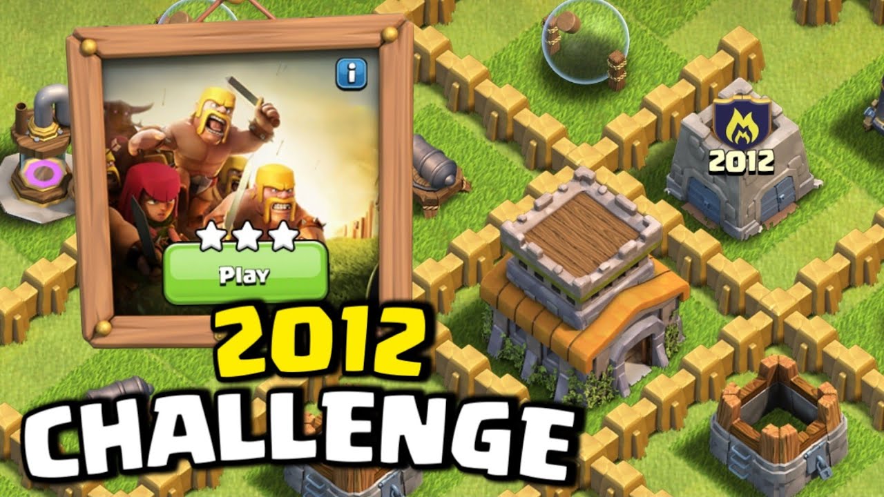 10th Anniversary Challenges! How to Beat 2012 Challenge Clash of Clans ! New Challenge COC
