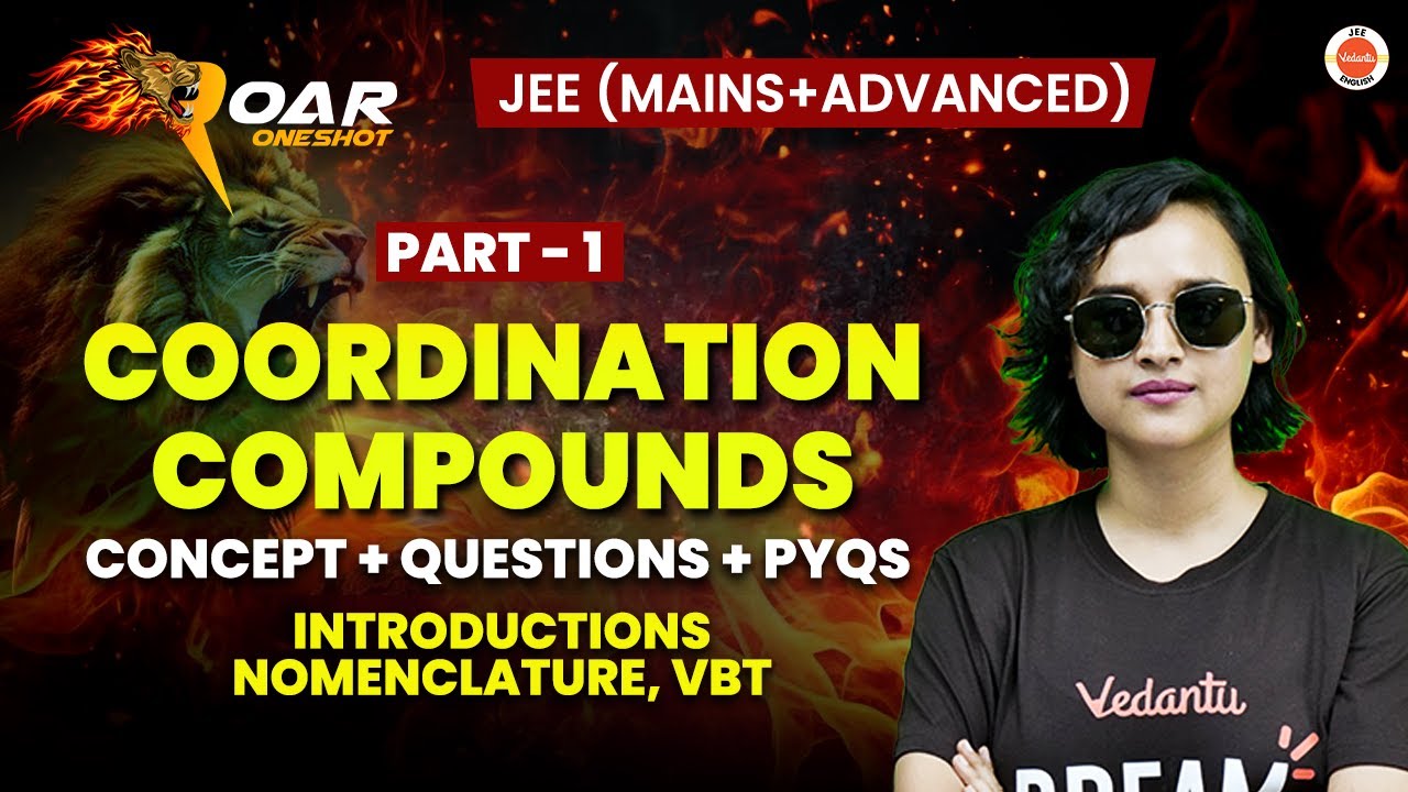 Coordination Compounds | JEE 2025 | All Concepts And Questions | Nabamita Ma'am