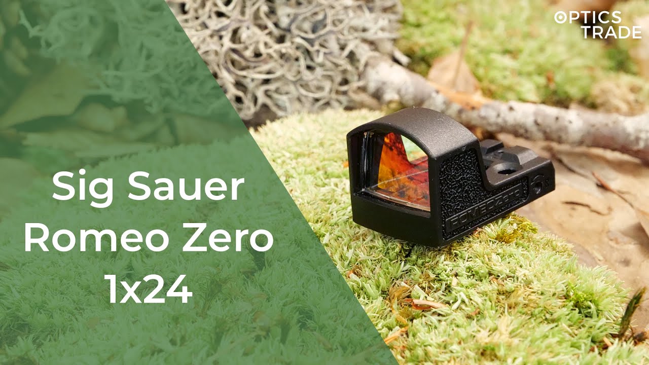 Sig Sauer Romeo Zero 1x24 Red Dot Sight Review | Optics Trade Reviews