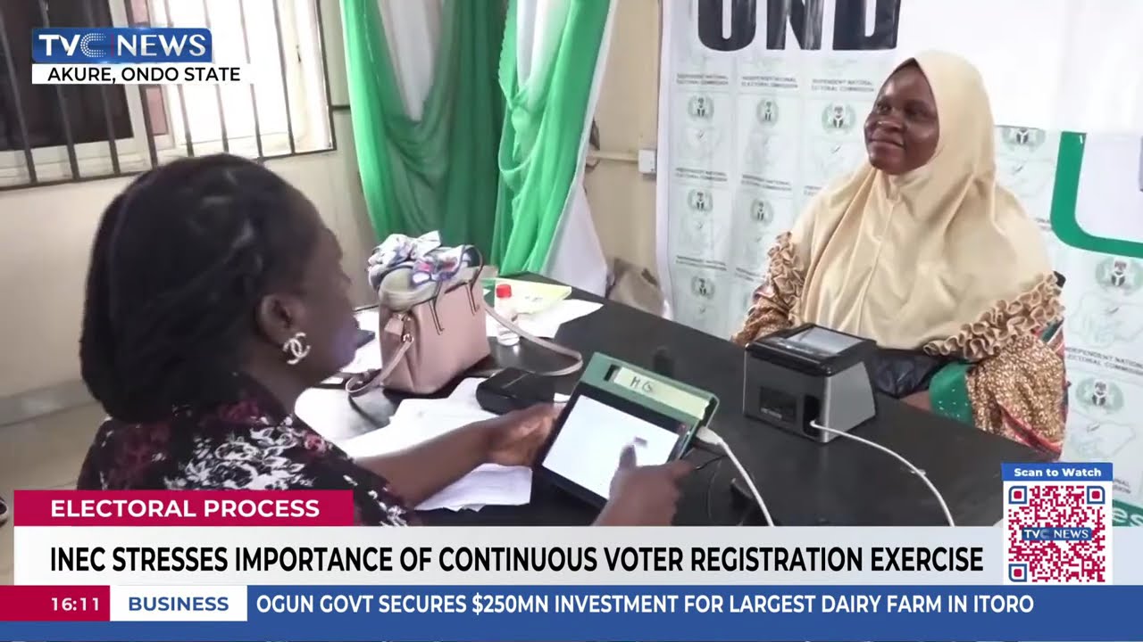 INEC Stresses Importance of Continuous Voter Registration Exercise
