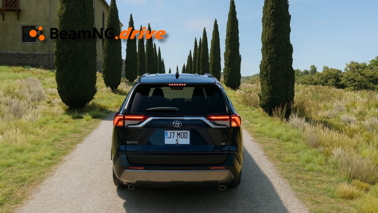 2025 Toyota Rav4 on BeamNG.drive! | INSANE TEST DRIVE