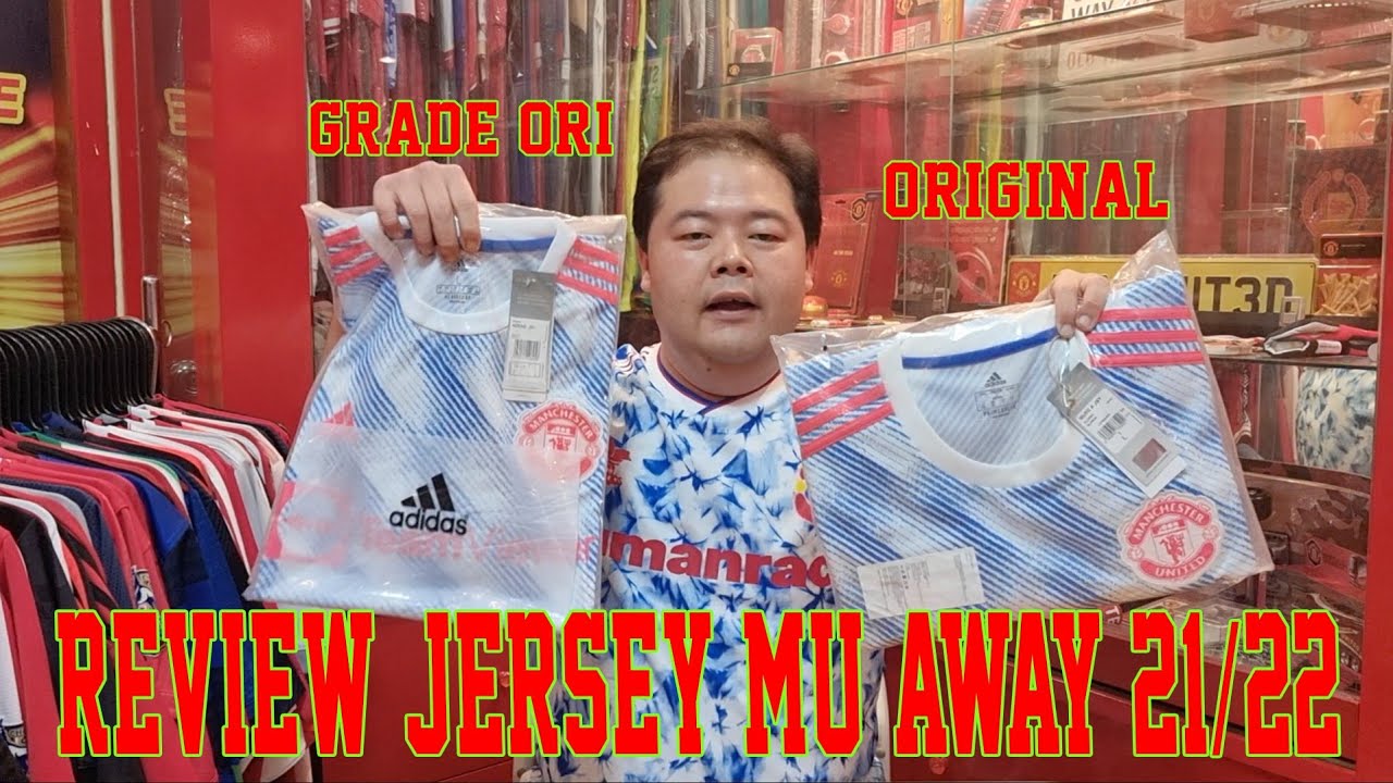 Review Jersey Manchester United Away 21-22! Original vs Grade Ori!