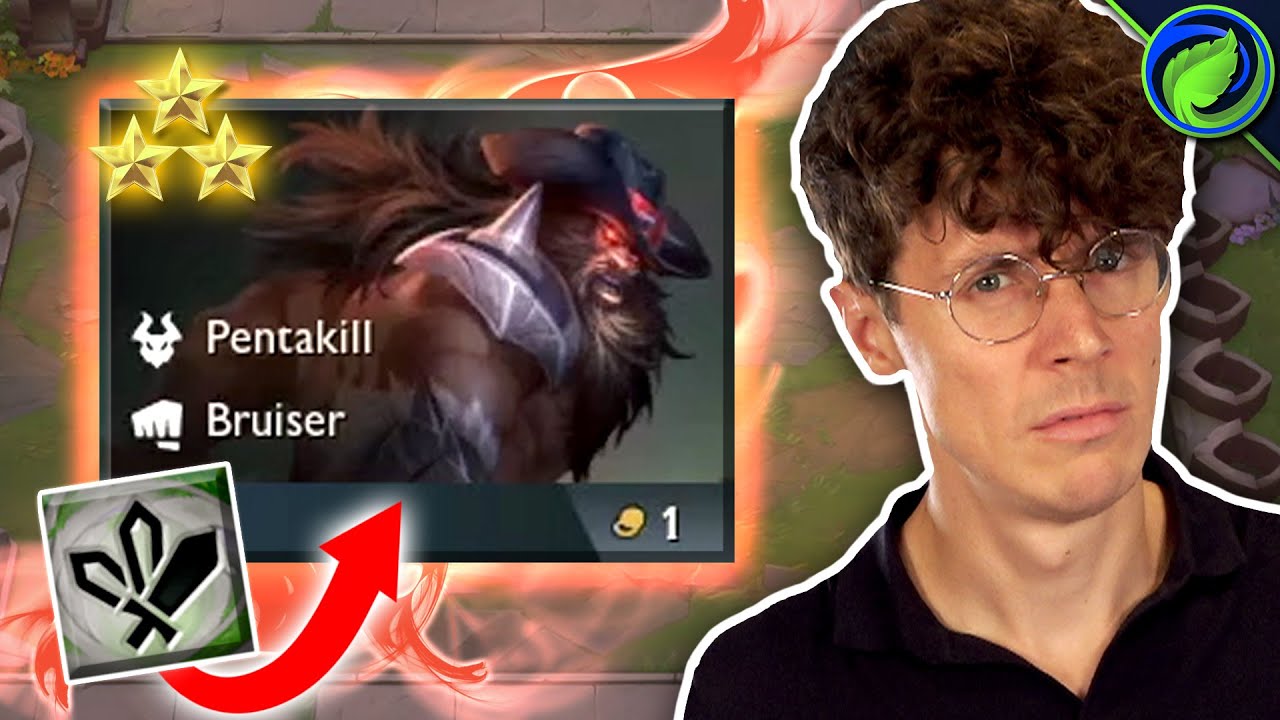 Is That EDGELORD OLAF?! - Random Reroll TFT Set 10 - Sp4zie