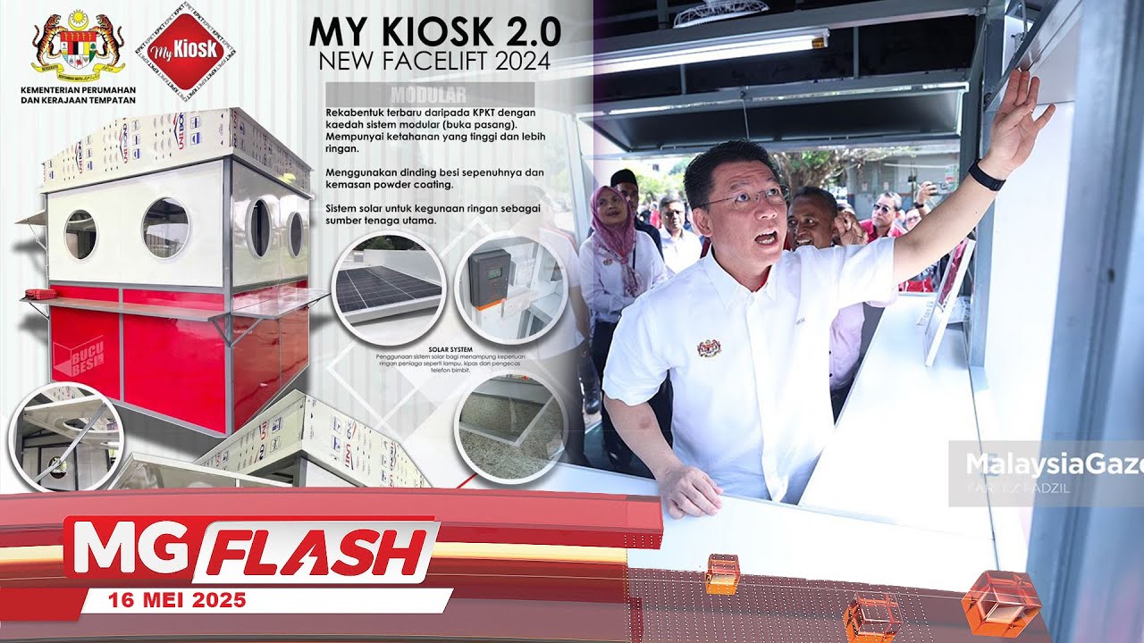 MCW Gesa Siasat Projek MyKiosk 2.0 #MGFlash