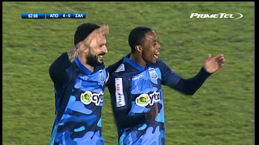 APOLLON Vs NEA SALAMINA 5-0  (17-01-2015)