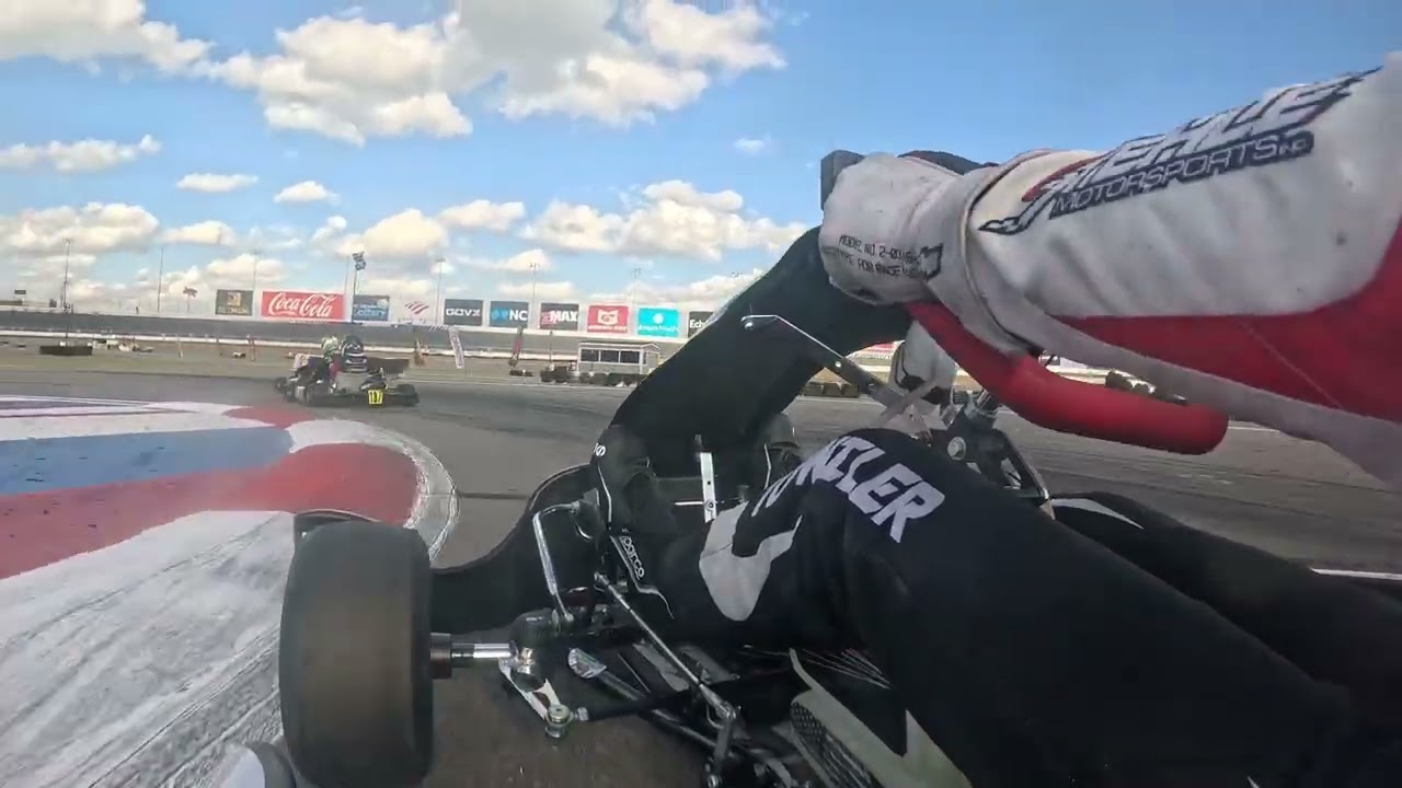 CKNA Spring Nationals at Charlotte Motor Speedway Senior Light Heat 1