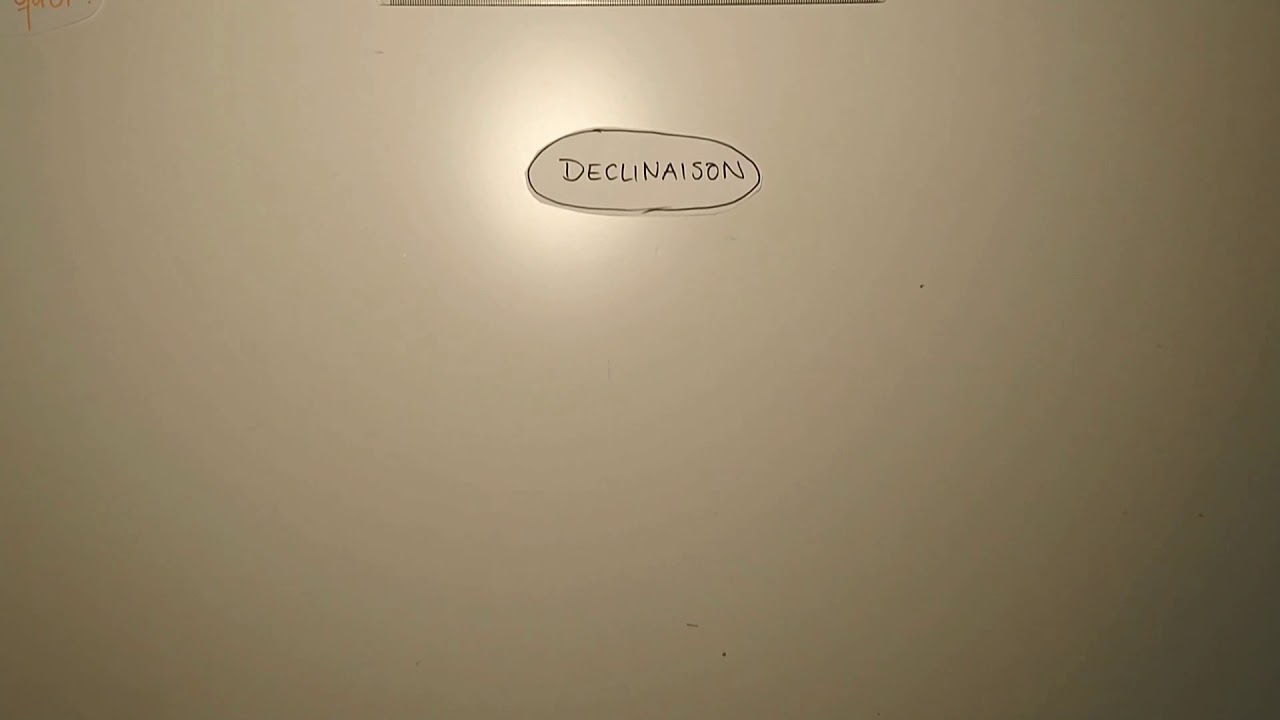 La déclinaison en allemand - c'est quoi ? (partie 1)