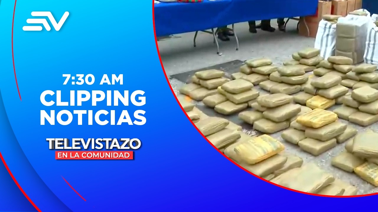 La policía presenta resultados de un nuevo operativo Apolo | Televistazo | Ecuavisa