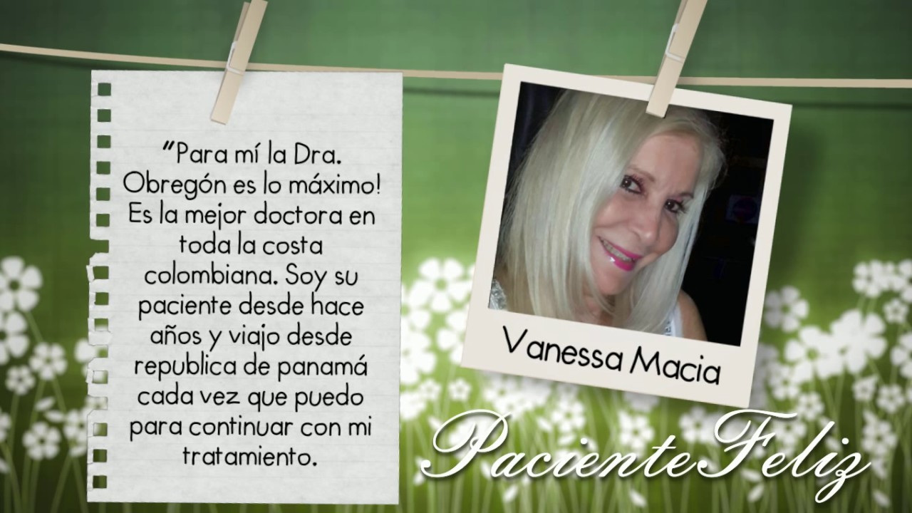 Luisa Obregon testimonios   Vanessa