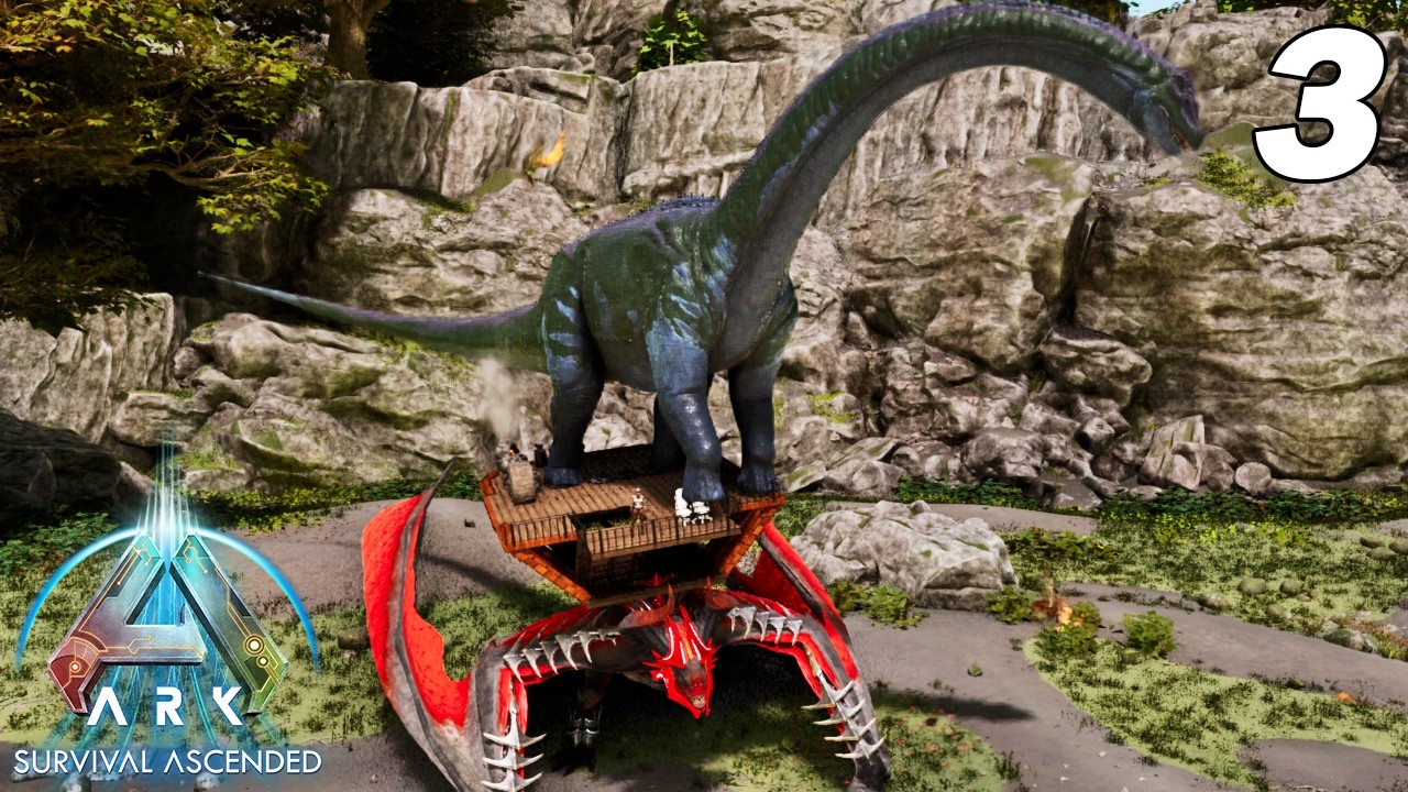 J'ai failli tuer la Giga-Desmodus ! Ark Ascended EP3
