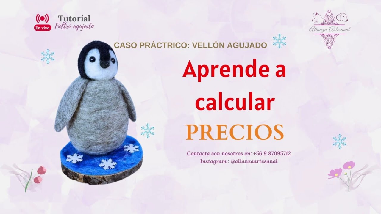 Calcular precios en fieltro agujado - vellón agujado chile