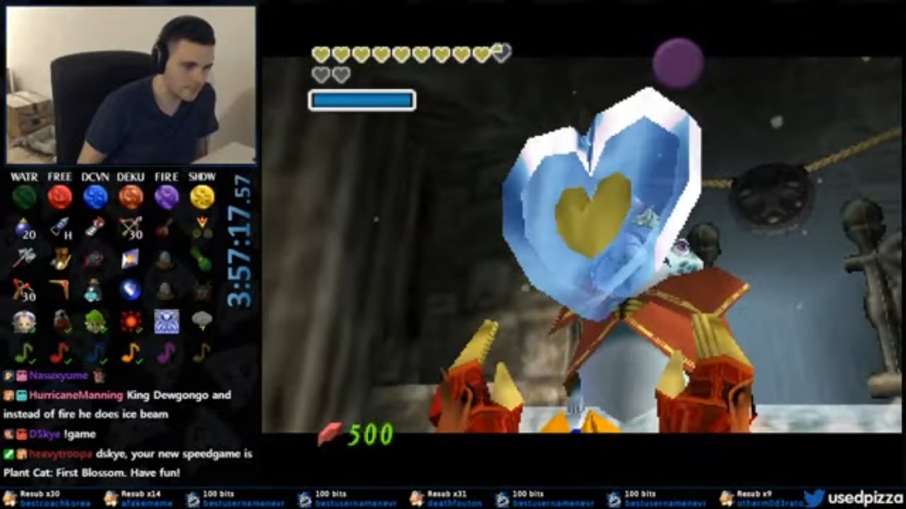 Getting 20 Hearts in Ocarina of Time Randomizer on Valentine's Day ❤️